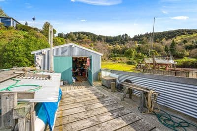 1 Boat Shed and Wharf, Careys Bay, Dunedin City, Otago | Tall Poppy 