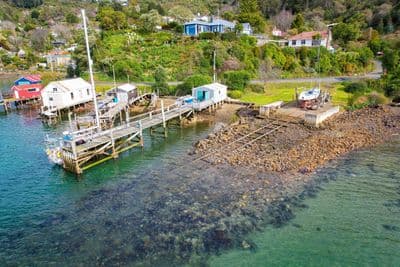 1 Boat Shed and Wharf, Careys Bay, Dunedin City, Otago | Tall Poppy 