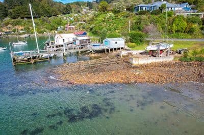 1 Boat Shed and Wharf, Careys Bay, Dunedin City, Otago | Tall Poppy 