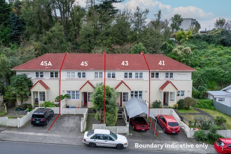 45 and 45a Milton Road, Bluff Hill, Napier City